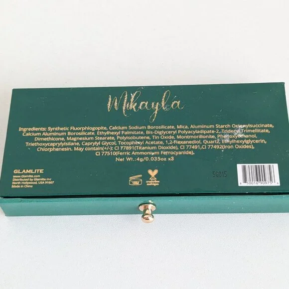 Mikayla Paht Two Glamlite Highlighter Trio Discontinued & HTF NewNew, has hard